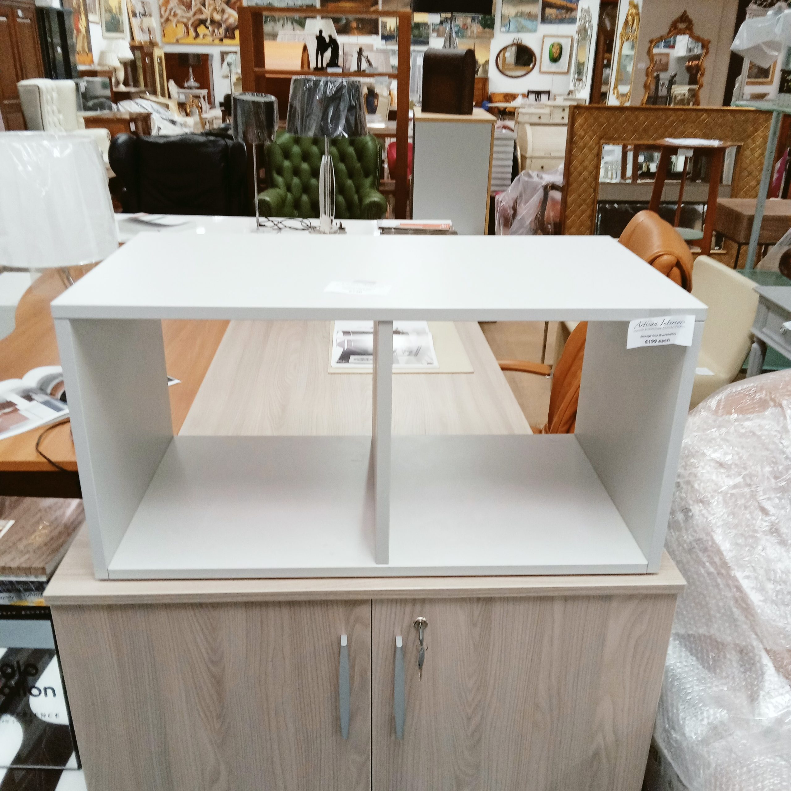 Ref. Desktop Storage Unit L 80cm – Artisan Interiors